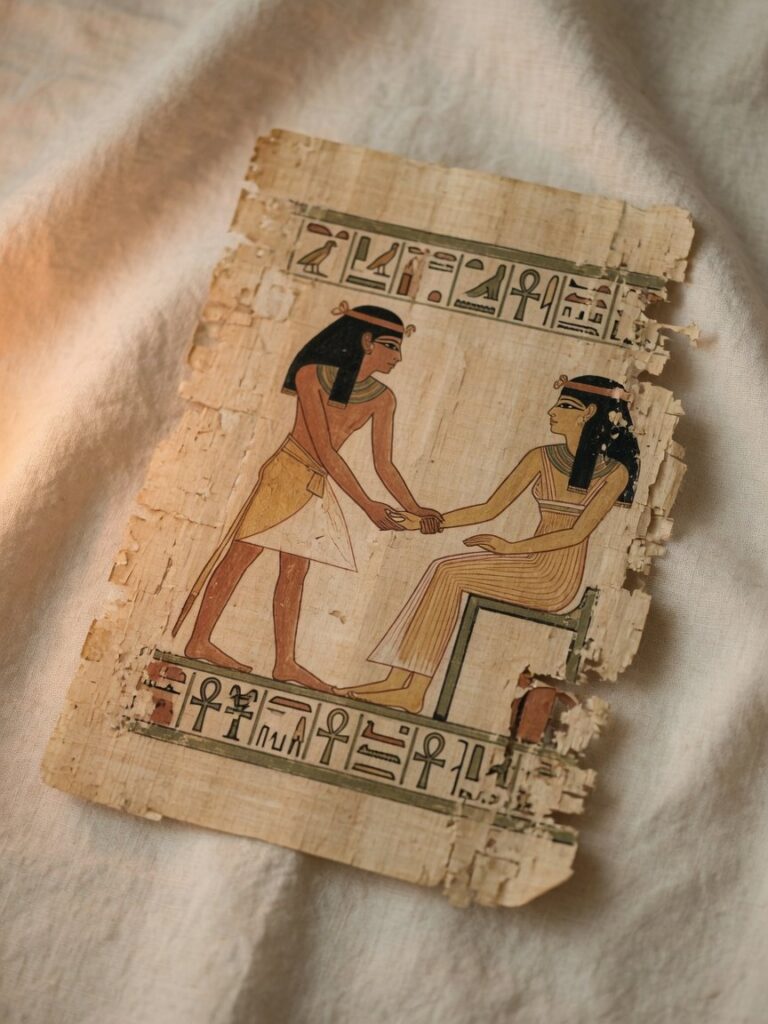Papyrus égyptien — illustration